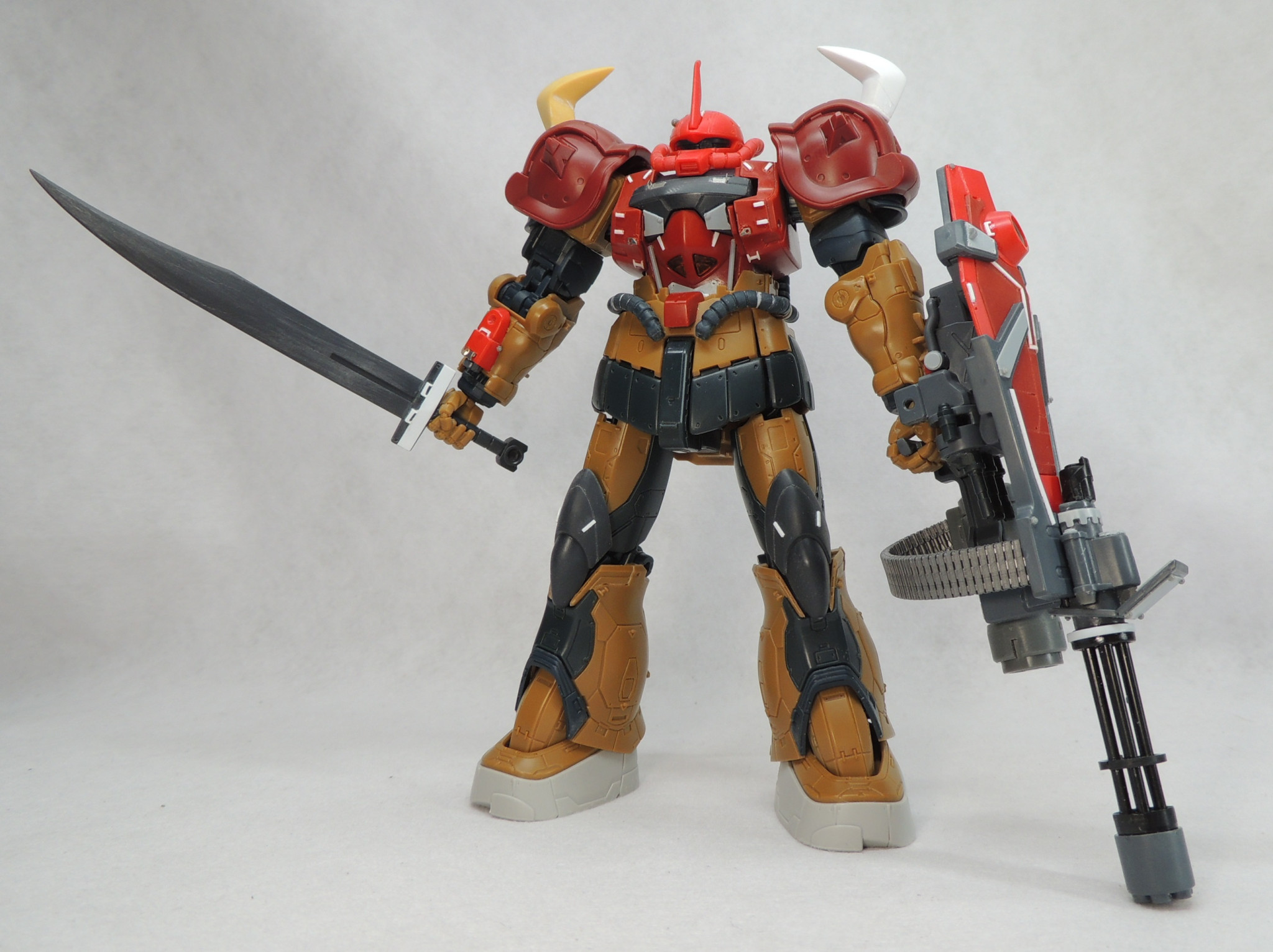 HG1/144グフカスタム(復讐のレクイエム調ディティール追加ver