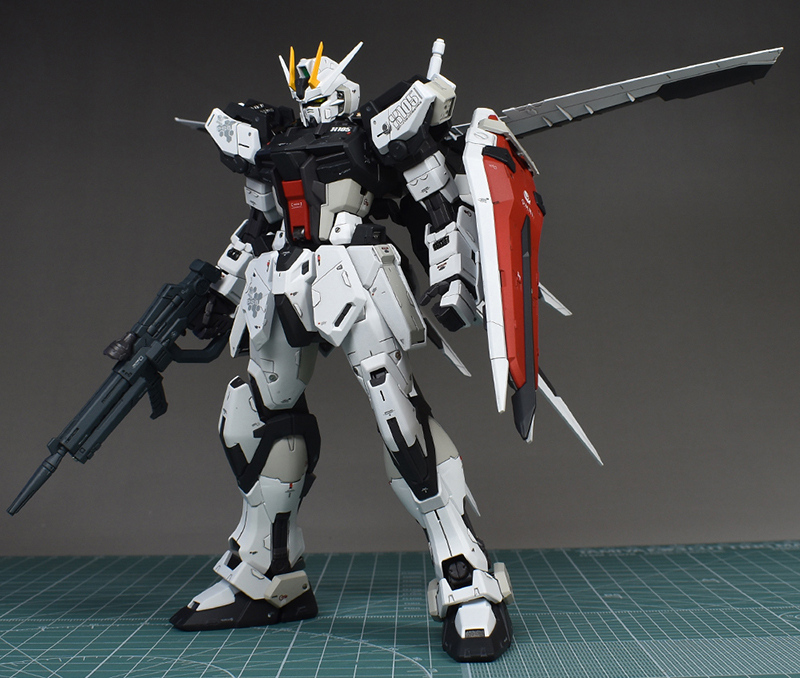 MG エールストライクガンダムVer.RMの制作⑩ ディテールアップ