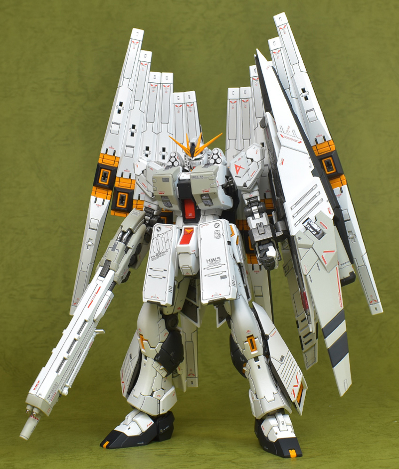 RG νガンダムHWS 塗装済み完成品 レビュー（HWS編） | ガンダムブログ