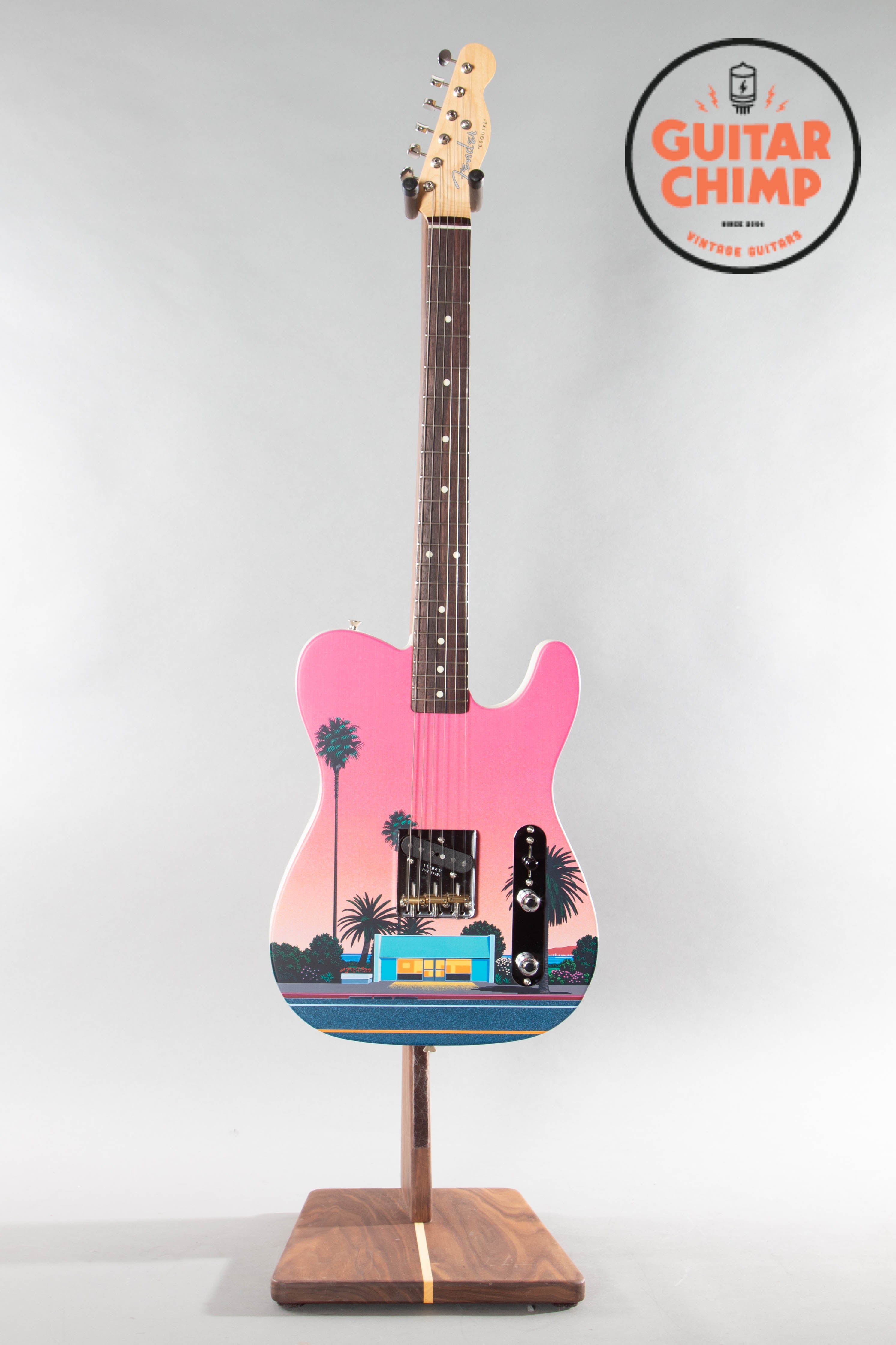 2022 Fender Japan Art Canvas Esquire Hiroshi Nagai No.2 | Guitar Chimp