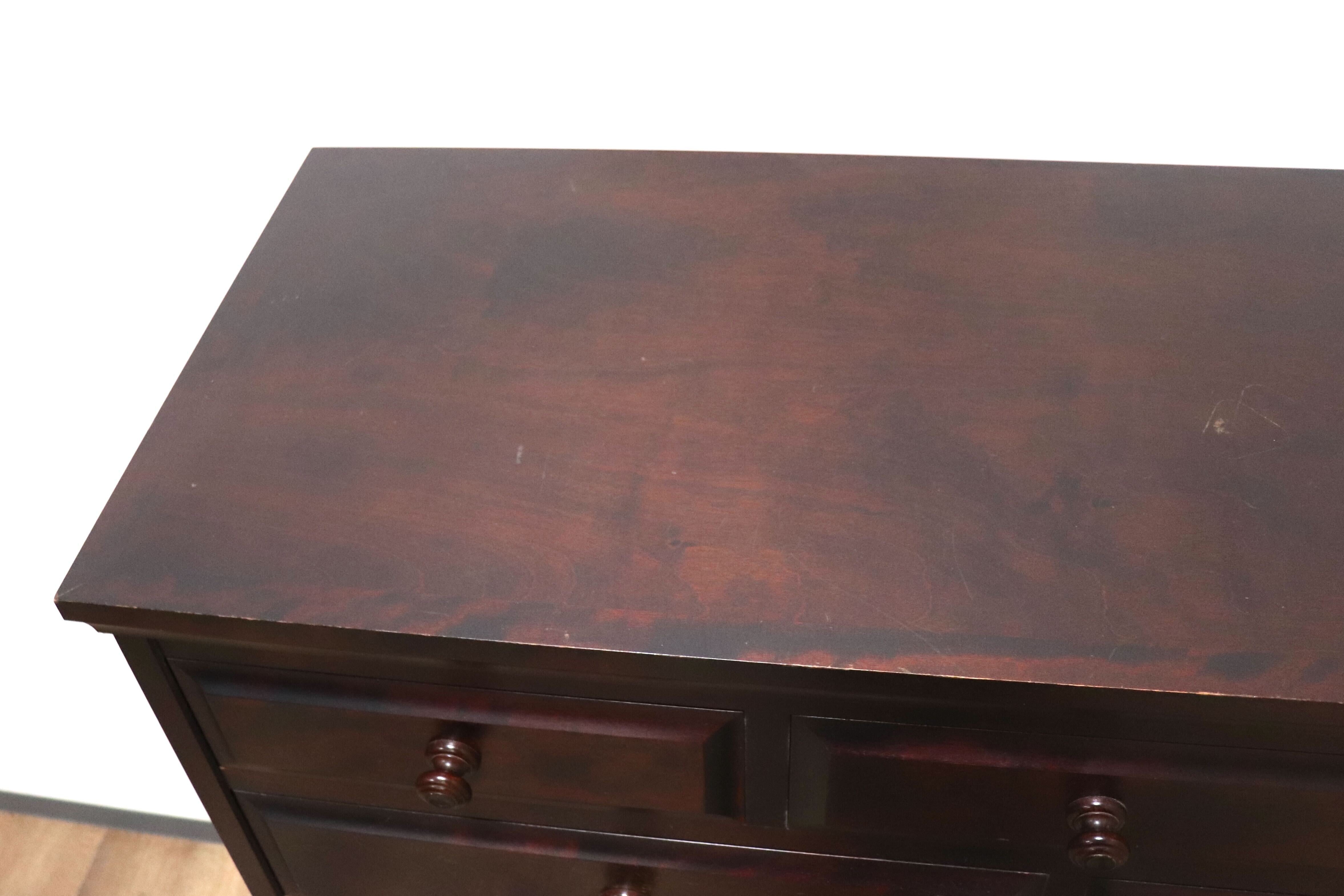 GMHK341○北海道民芸家具 6段チェスト 整理箪笥 収納家具 チェスト 樺材 和