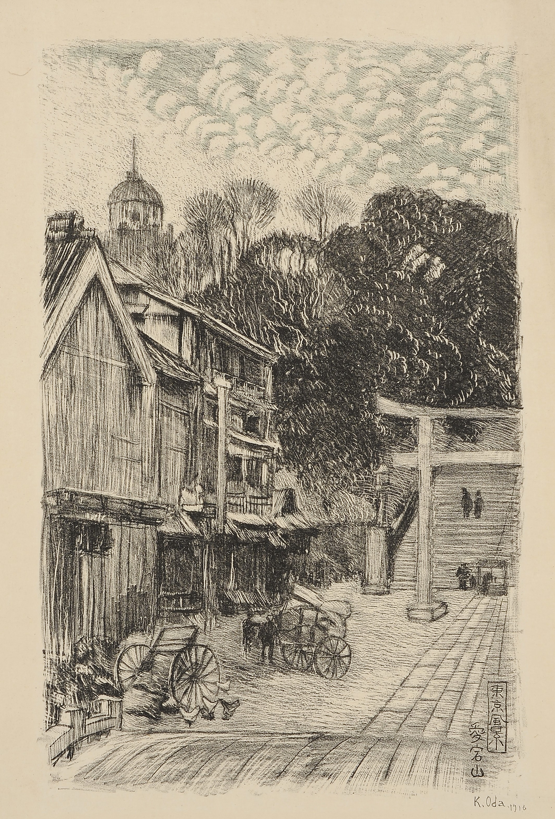 大正・昭和初期の東京風景 織田一磨を中心に ｜ 展覧会 ｜ 町田市立