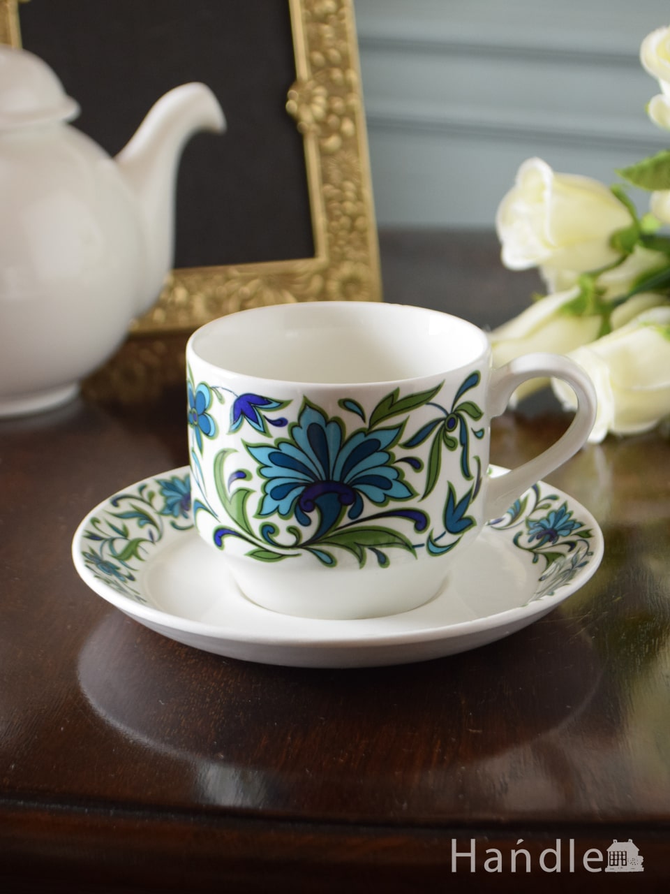 イギリスのアンティーク食器、ミッドウィンター（Spanish Garden）の