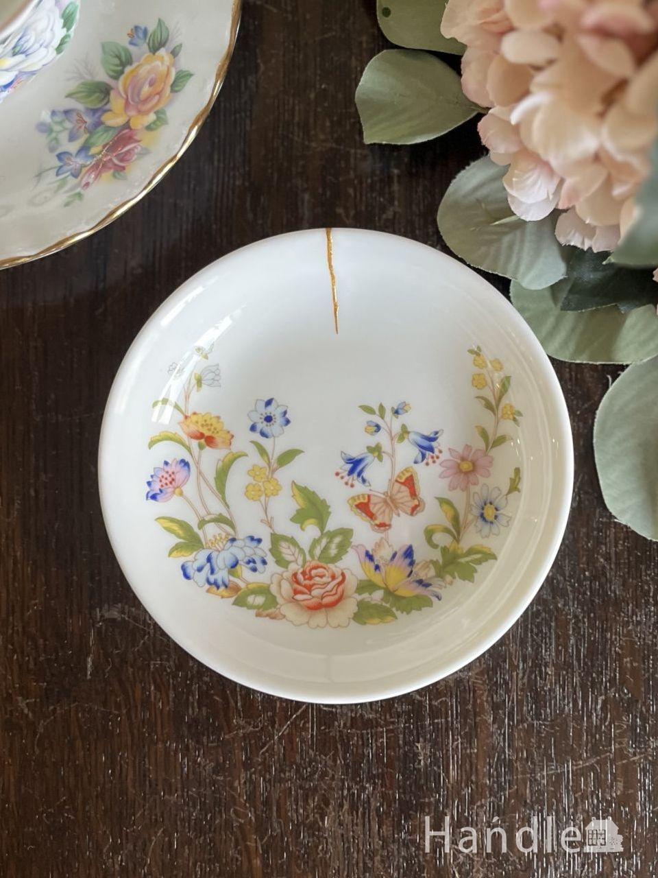 エインズレイのおしゃれなビンテージプレート、COTTAGE GARDEN