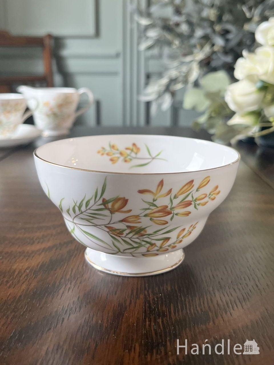 イギリスから届いたアンティークのシュガーボウル、BOOTHS （ブース社