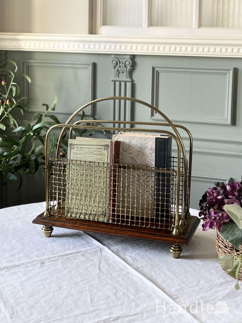 フランスから届いたおしゃれなアンティーク、持ち運びが出来る木製