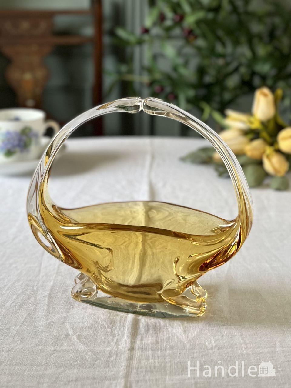 英国のアンティークシルバープレート、持ち手が付いた銀のバスケット(k