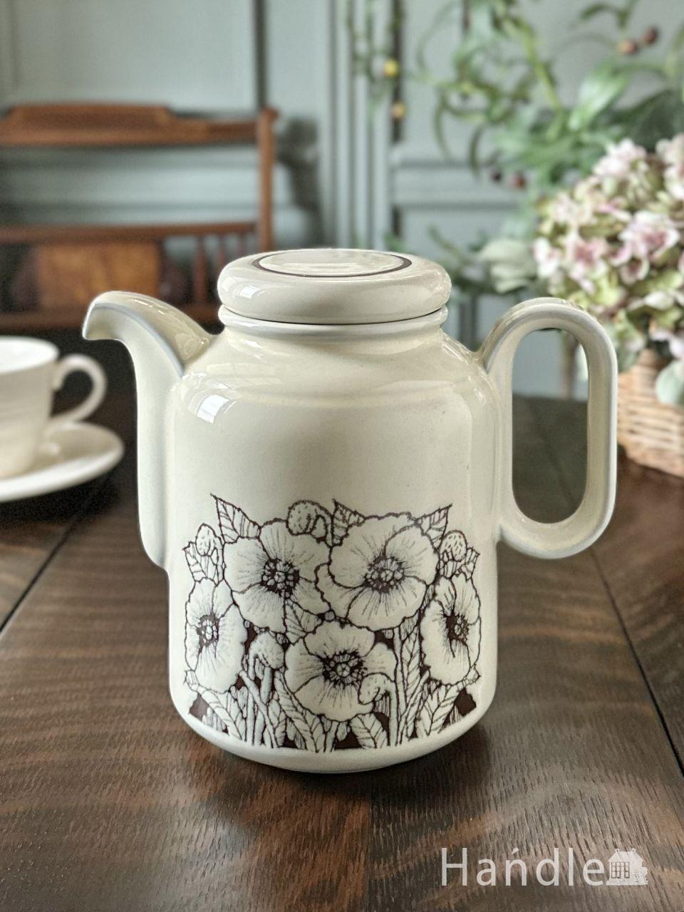 アンティークシルバーのティーポット、イギリスから届いたアンティーク