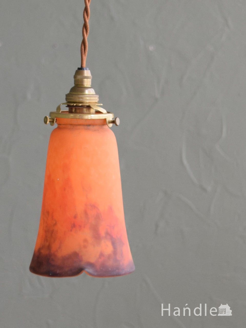 フランスから届いたアンティーク照明、Muller（ミューラー）兄弟の