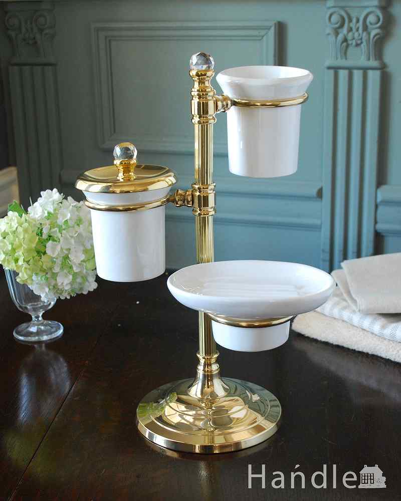 イタリアからやって来たおしゃれな雑貨、真鍮製コスメツリー(n16-161