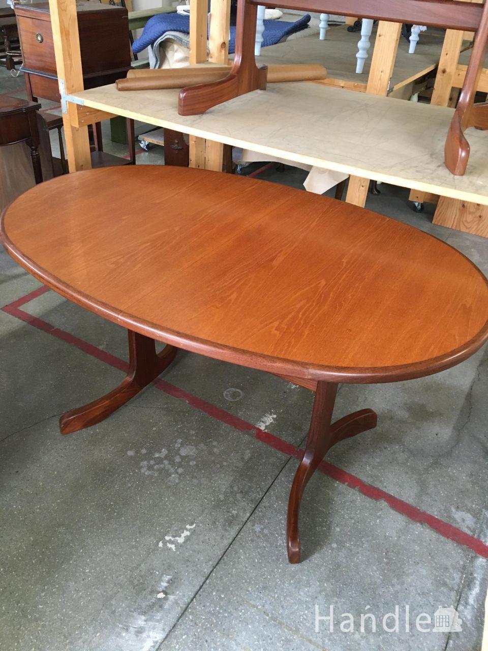 G-PLANデザインのダイニングテーブル、伸張できるヴィンテージ家具(x