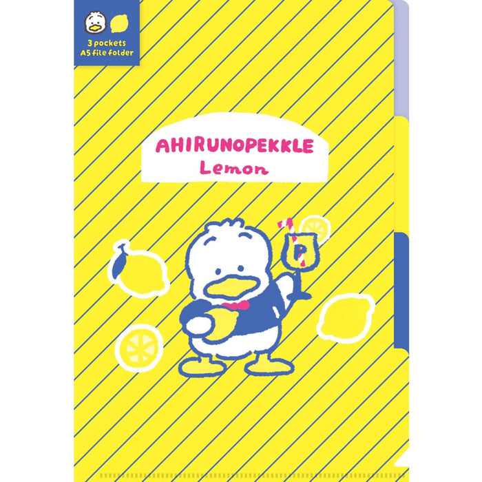 サンリオキャラクターズ フルーツマーケット A5クリアファイル（3PK