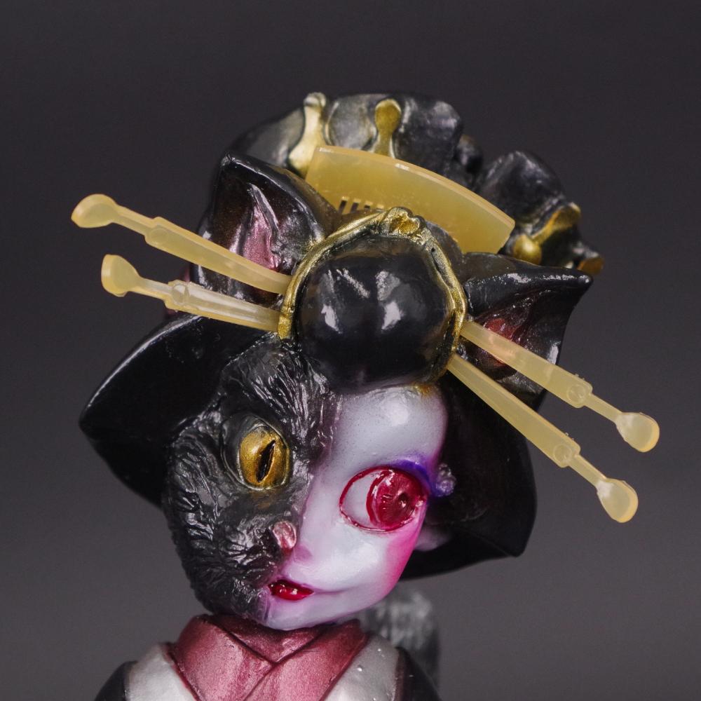 9月29日(月)18時より抽選開始】【ヒカリトイズ】物ノ怪少女 化猫花魁が