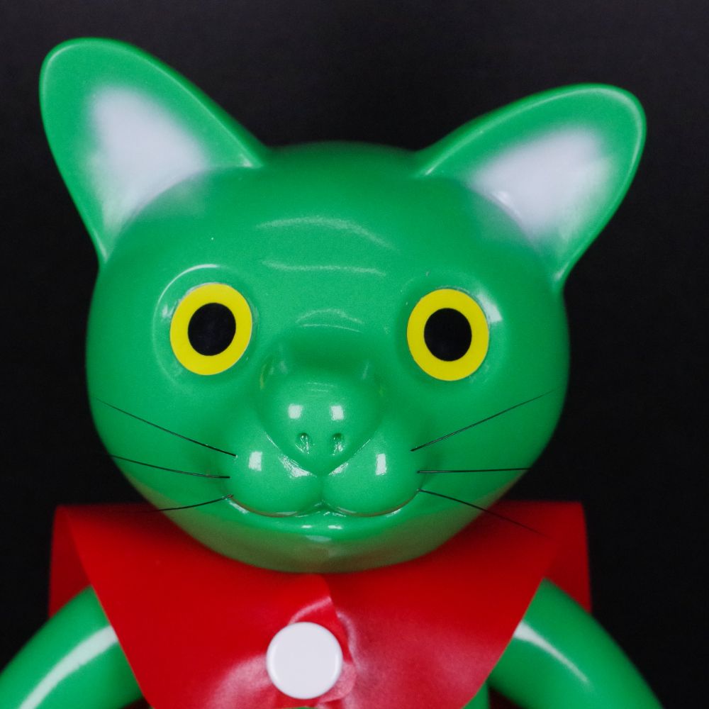 7月18日(火)18時より抽選開始】【駄玩具堂】クツネコ(グリーン)が登場