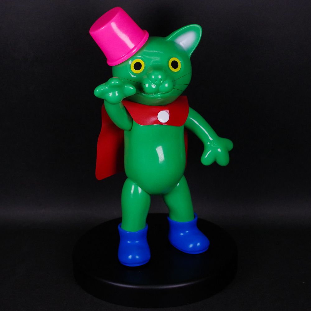 7月18日(火)18時より抽選開始】【駄玩具堂】クツネコ(グリーン)が登場