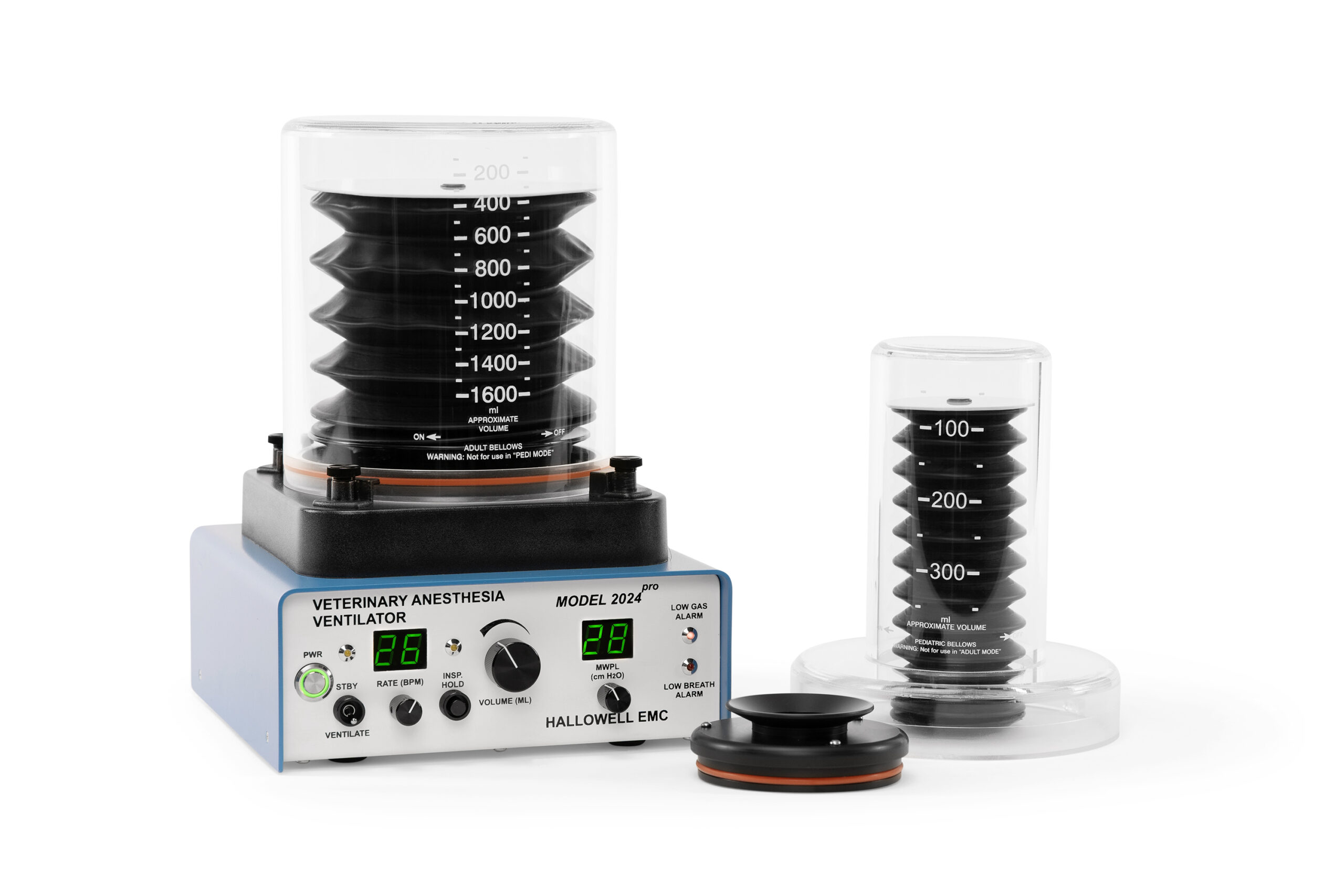 Model 2024 PRO Anesthesia Ventilator 300–1600ml And 0–300ml