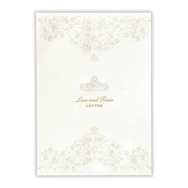 レース＆ティアラII【レターパッド／プレミアムレター】 – 日本ホール