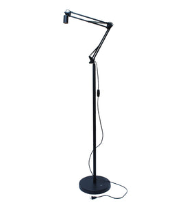 HaruDesign スウイングアーム式フロアスタンド ソケット口金サイズE26