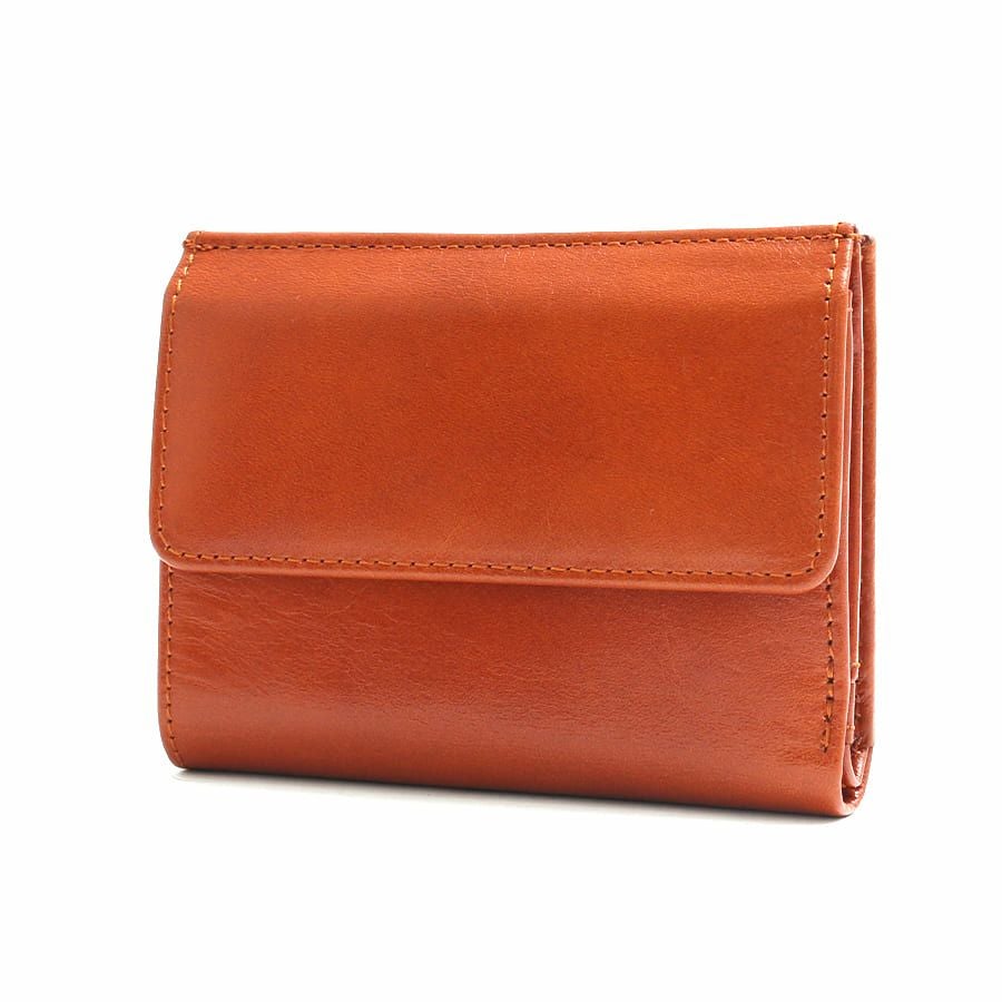 公式】 DOUBLES 二つ折りミドルウォレット イタリアン牛革 XAL-7671