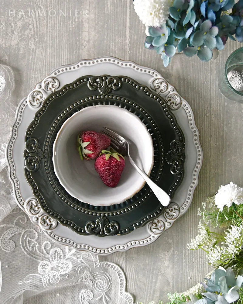 ディアナプレートダークブルーS/21cm｜輸入食器・雑貨の通販 | 輸入