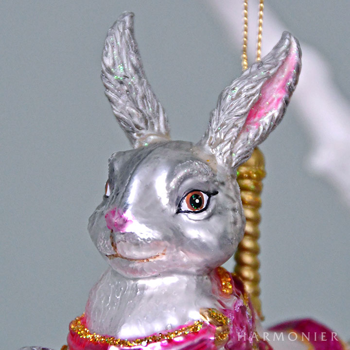 カルーセルラビットオーナメント｜クリスマス雑貨の通販 ハルモニア