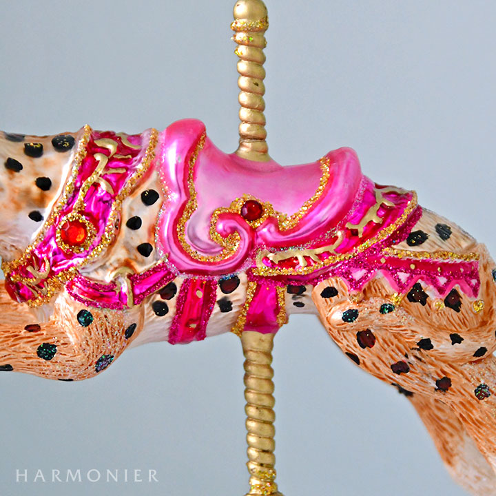 カルーセルレオパードオーナメント｜クリスマス雑貨の通販 ハルモニア