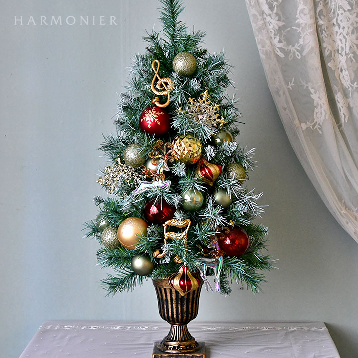 ゴールド＆シルバースノーフレイクオーナメント2コセット｜クリスマス