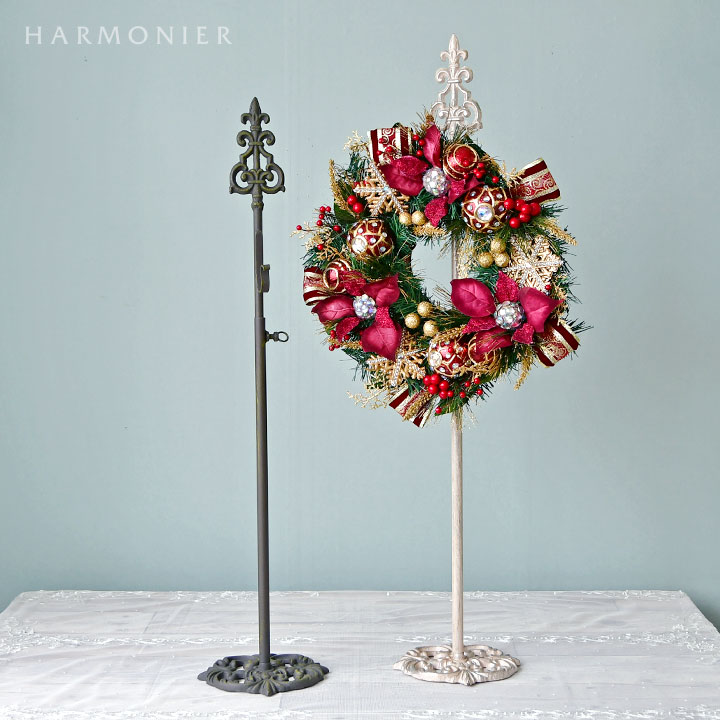 アイアンリーススタンド/ブラウン｜クリスマス雑貨の通販 | 輸入雑貨の