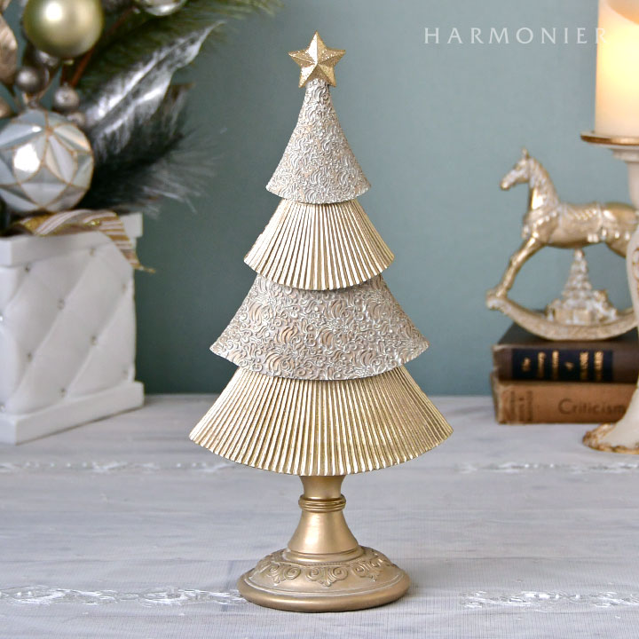 シャルドネゴールドツリー/トール｜クリスマス雑貨の通販 ハルモニア
