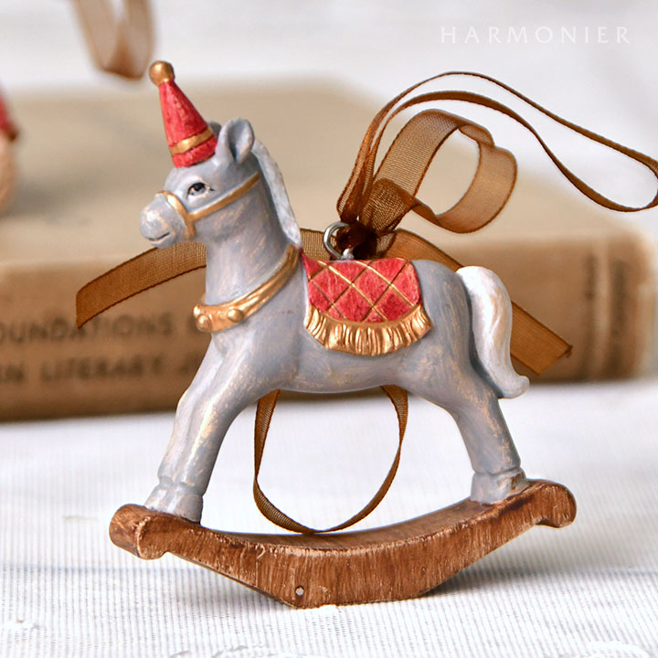 ベアー＆ホースオーナメント（ベア/ホース）｜クリスマス雑貨の通販