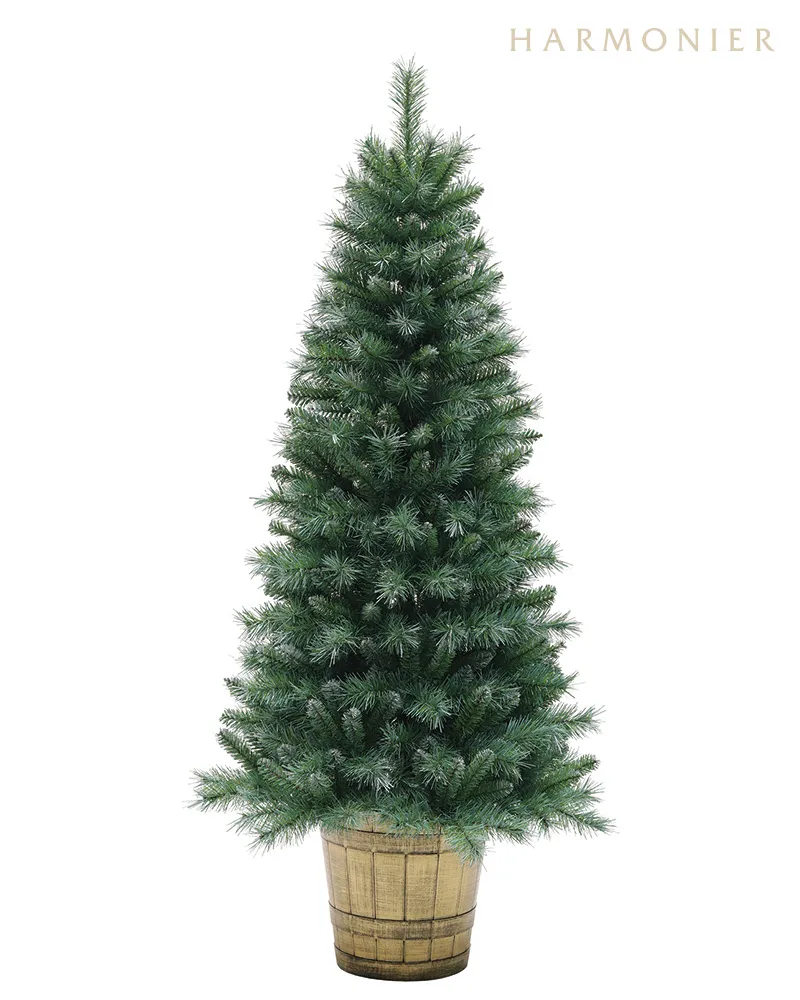 フロストパインバスケットツリー150cm｜クリスマス雑貨の通販