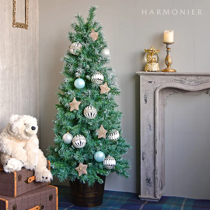 フロストパインバスケットツリー150cm｜クリスマス雑貨の通販