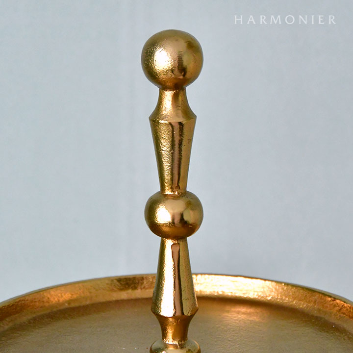 ゴールドアルミト3段トレイ｜クリスマス雑貨の通販 ハルモニア web