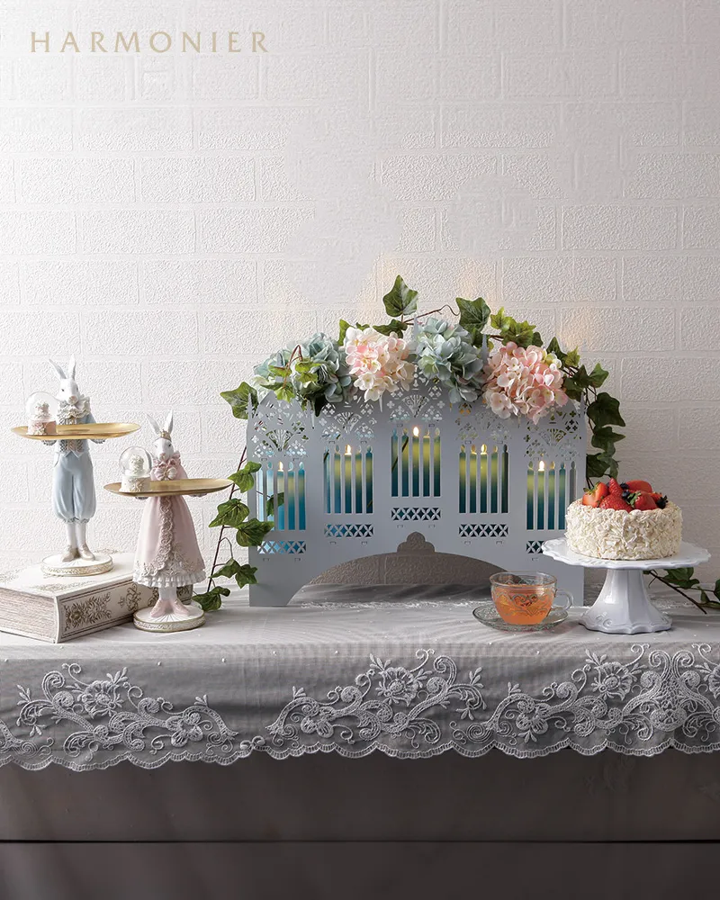 プリンス＆プリンセスラビットトレイ(ブルー/ピンク)｜輸入雑貨の通販