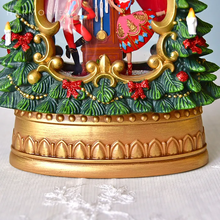 リキッドLEDオルゴール/ナッツクラッカーツリー※電池/USB仕様