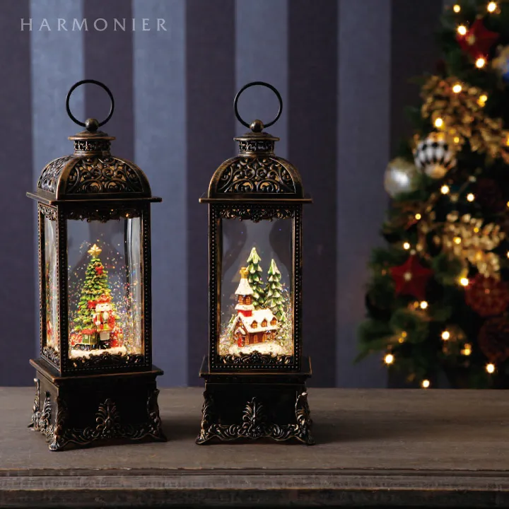 リキッドLEDスクエアランタン/ナッツクラッカー※電池/USB仕様