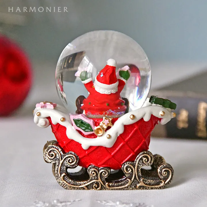 ミニスノードーム/スレッジ（サンタ/ツリー）｜クリスマス雑貨の通販