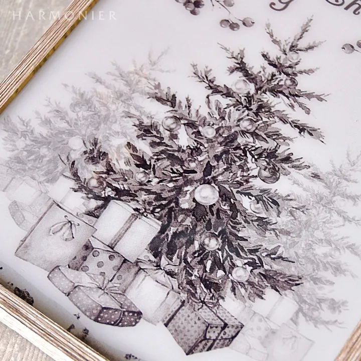 LEDアートフレーム/シャビーツリー｜クリスマス雑貨の通販 ハルモニア