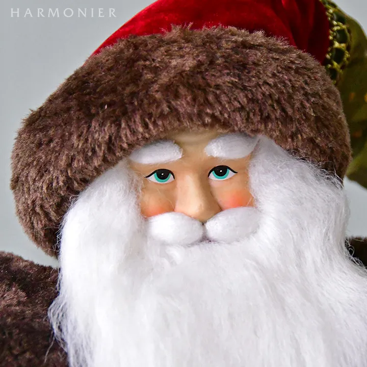 サンタクロースフィギュアレッド/ツリー＆プレゼント56cm｜クリスマス