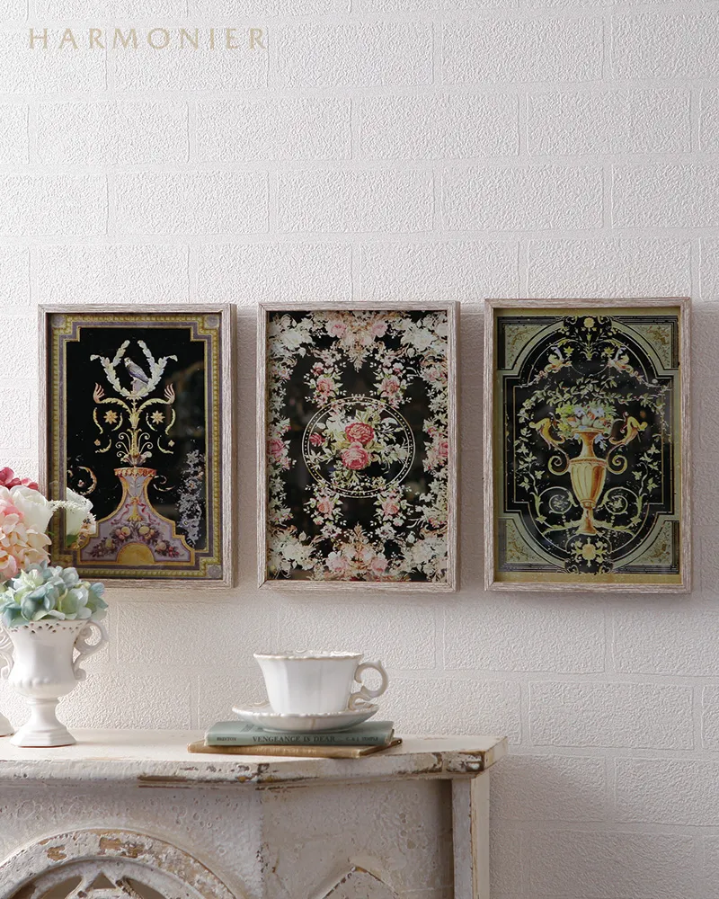 ミラーウォールアート/ローズガーランド｜輸入雑貨の通販 | 輸入雑貨の