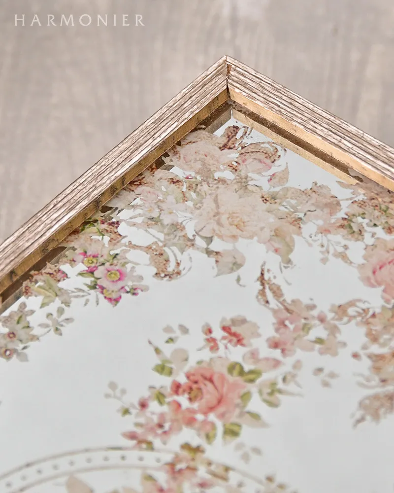 ミラーウォールアート/ローズガーランド｜輸入雑貨の通販 | 輸入雑貨の