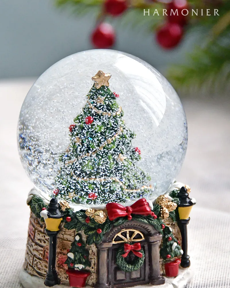 スモールスノードーム/ツリードアベース｜クリスマス雑貨の通販