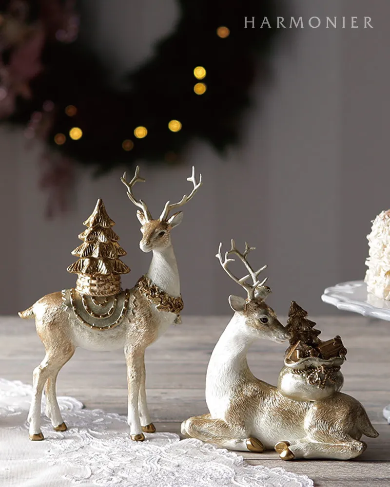 フォレストツリーオントナカイオブジェ（スタンディング/シッティング