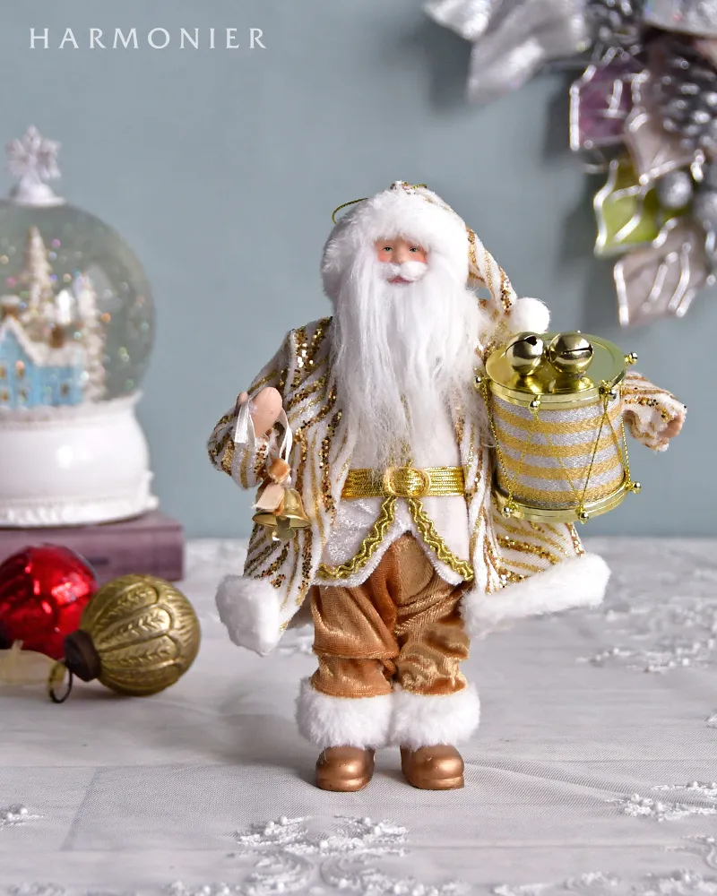 サンタクロースオーナメント/ドラム｜クリスマス雑貨の通販 ハルモニア