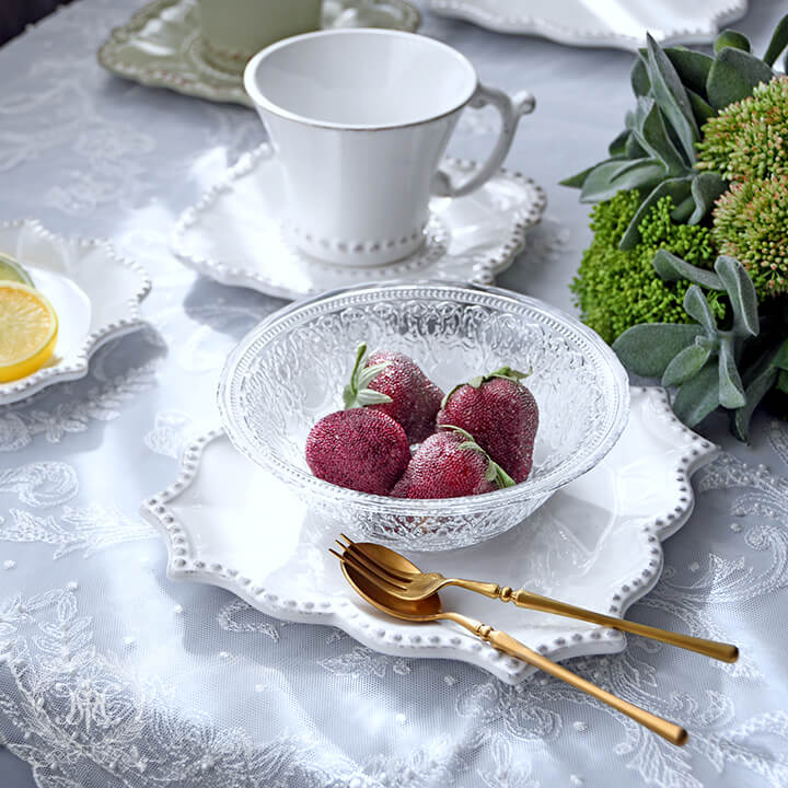 ティータイムカトラリー2人用ギフトセット/ゴールド（フォーク