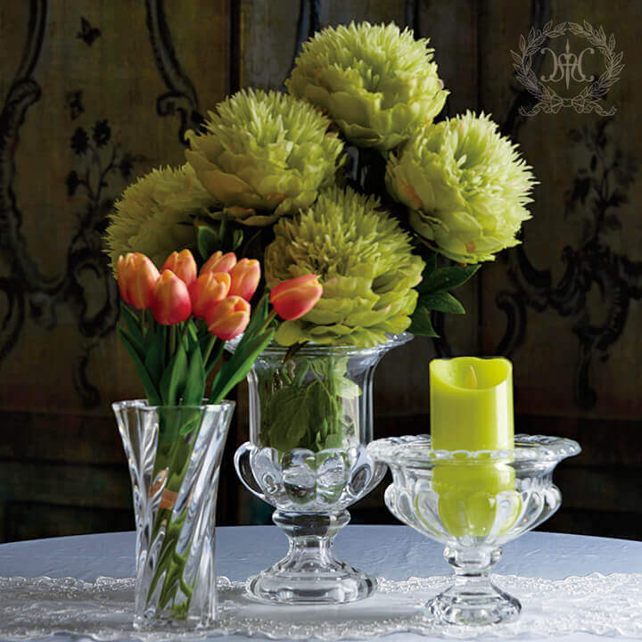 ガラスゴブレットフラワーベースS｜輸入雑貨の通販 | 輸入雑貨の通販