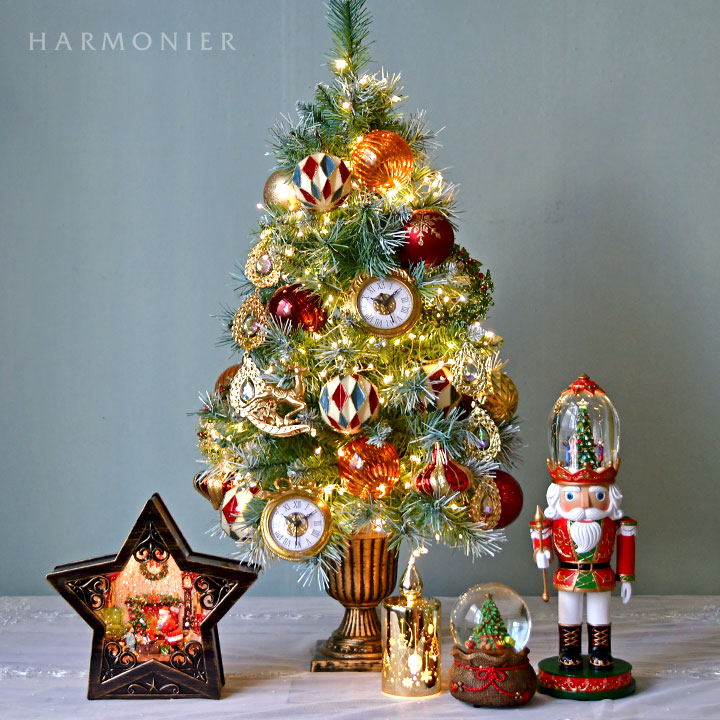 ナッツクラッカーオルゴールドームフィギュア｜クリスマス雑貨の通販