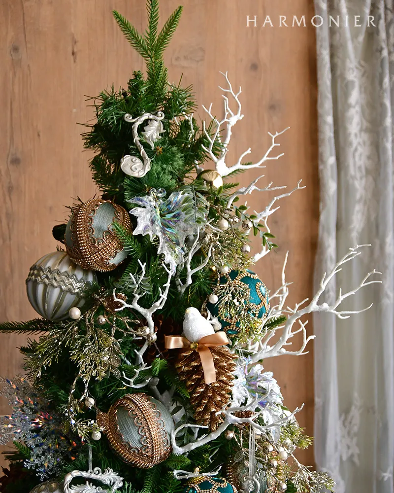 Web Store限定】クリスマスツリーセット120cm/スノーウッド