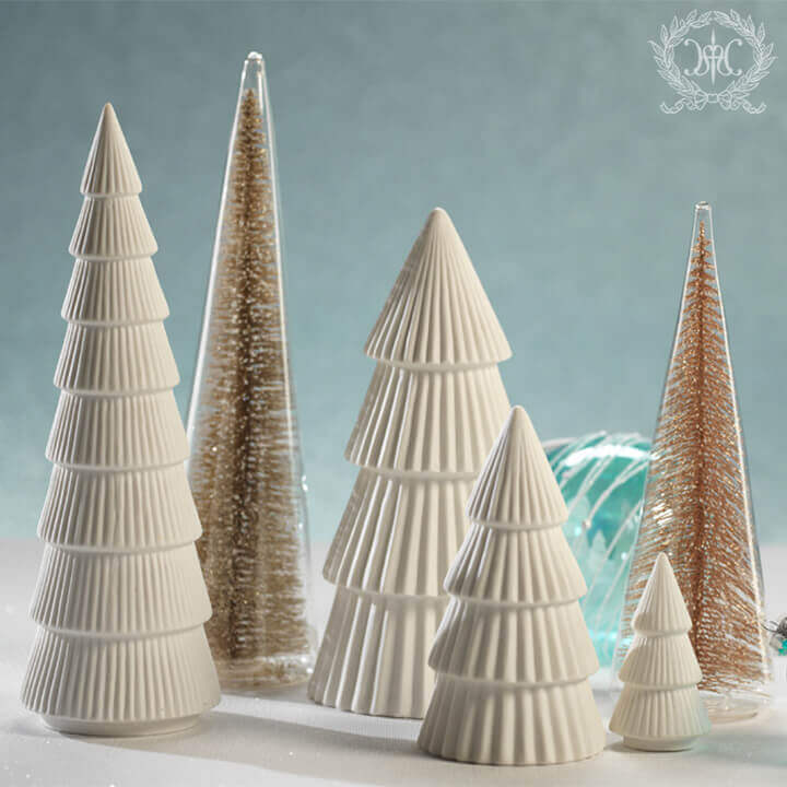 Web Store限定】セラミックホリディツリーオブジェ 17cm (ZODAX