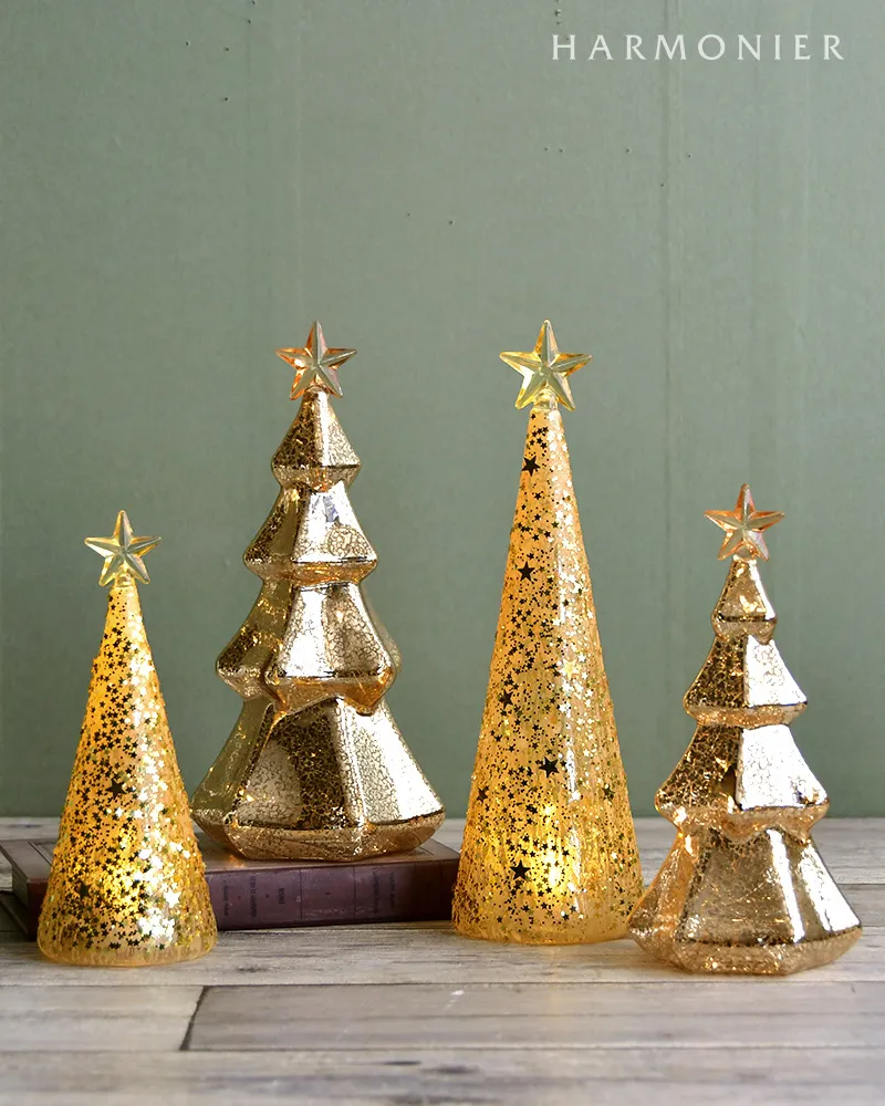 ヘキサゴンアンティークツリーM 26cm｜クリスマス雑貨の通販